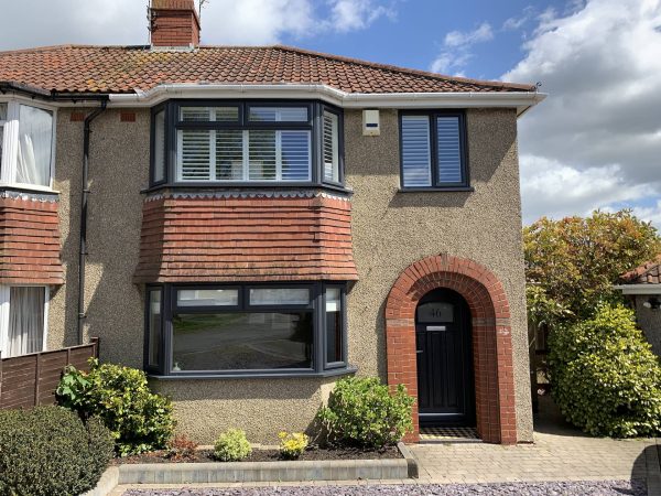 grey casement window wiltshire